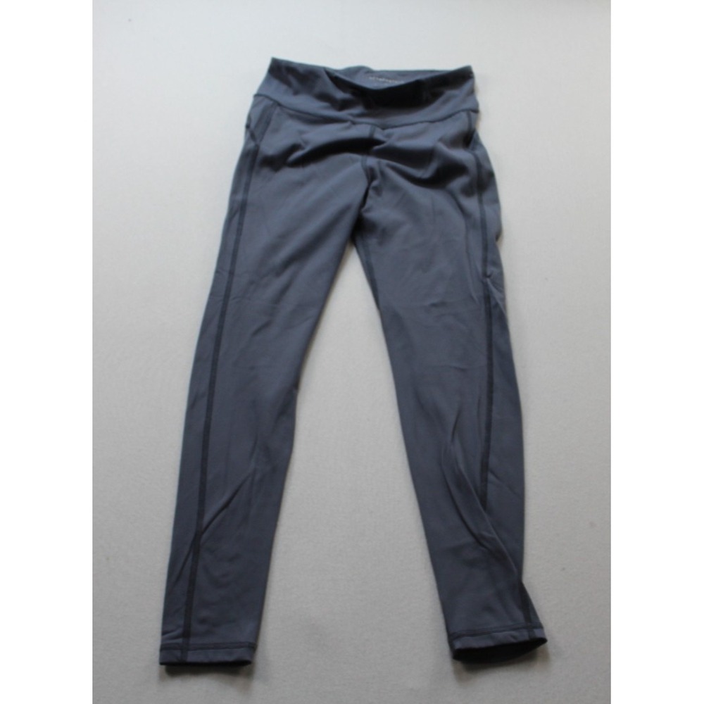 Aeropostale Leggings Women Medium Gray Excellent High Waist Active Workout‎